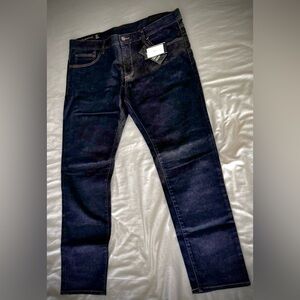 Men's Armani A/X Dark Blue Straight Jeans New with Tags